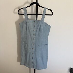 American Eagle Outfitters Light Blue Mini Dress